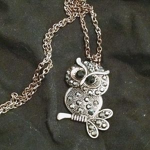 Owl necklace
